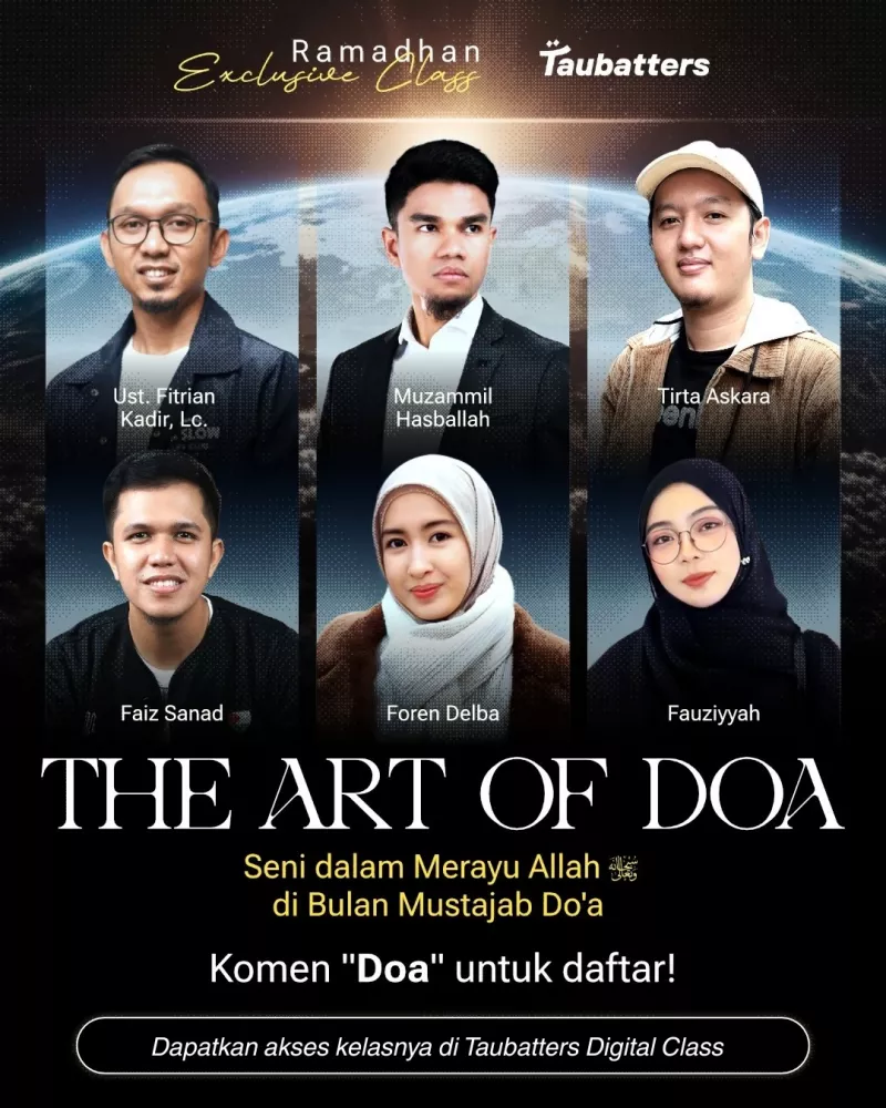 Ramadhan Exclusive Webinar: The Art of Doa - Seni Merayu Allah di Bulan Mustajab Do'a