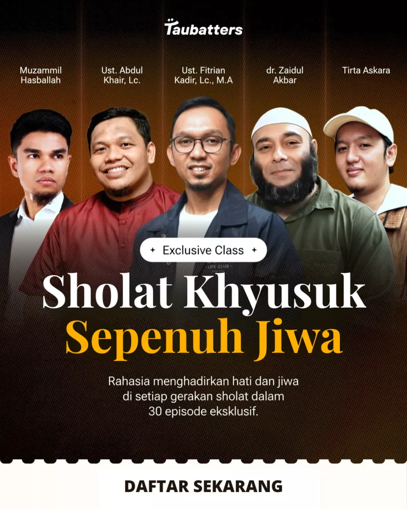 Sholat Khusuk Sepenuh Jiwa