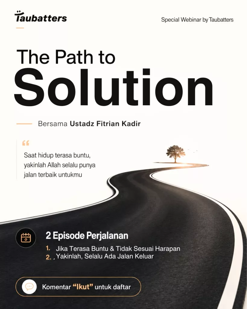 The Path to Solution